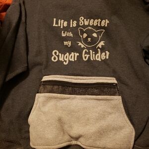 Dark Gray Sugar Glider Men Sweater